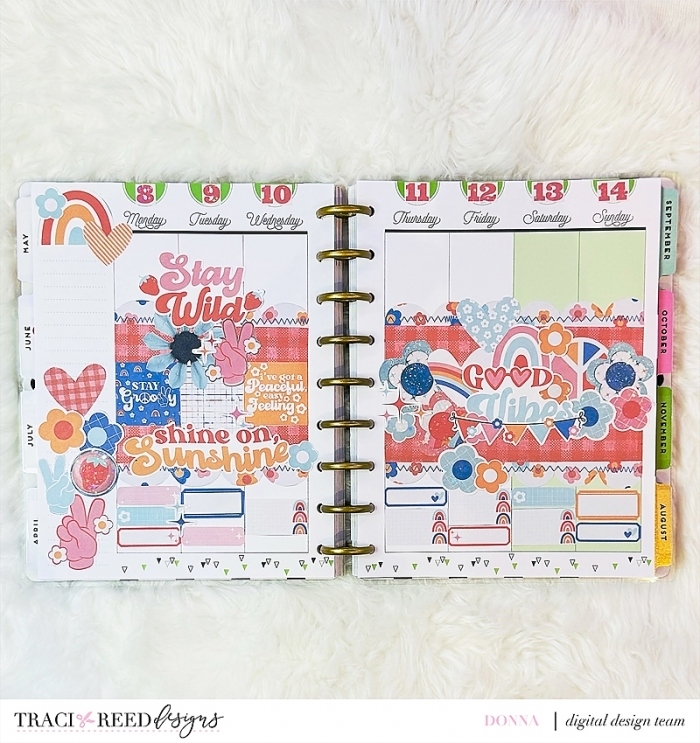 Flower child_weekly spreads