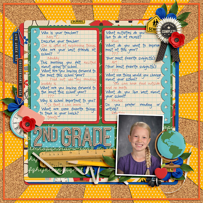 2ndGrade-FirstDayB