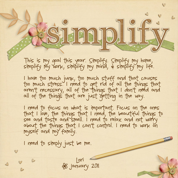 Simplify