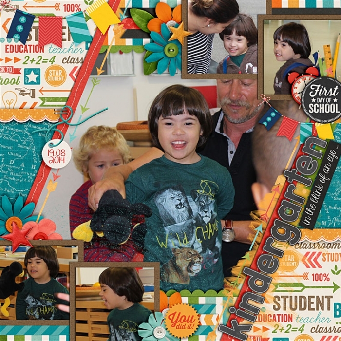 First day of Kindergarten!