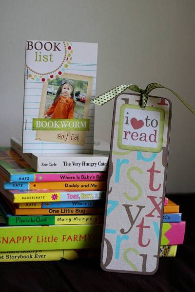 Hybrid bookmark and book list