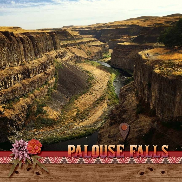 Palouse Falls Right