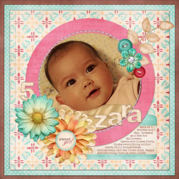 zara @ 5 months