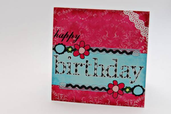 Happy Birthday Card *hybrid*