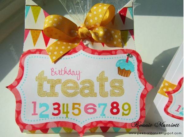 Birthday Treats and matching card
