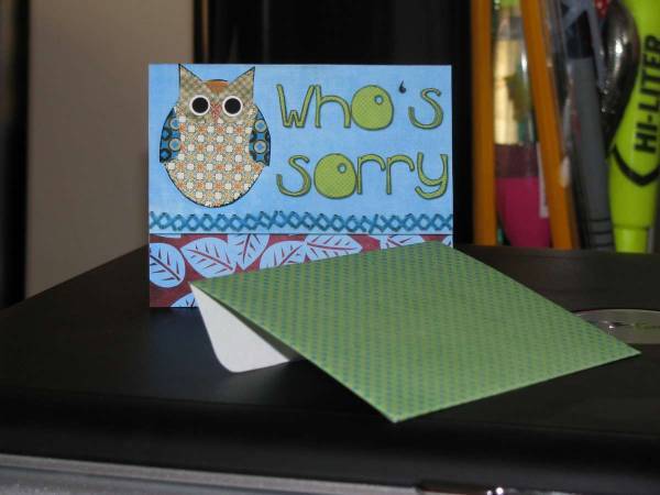Sorry Card