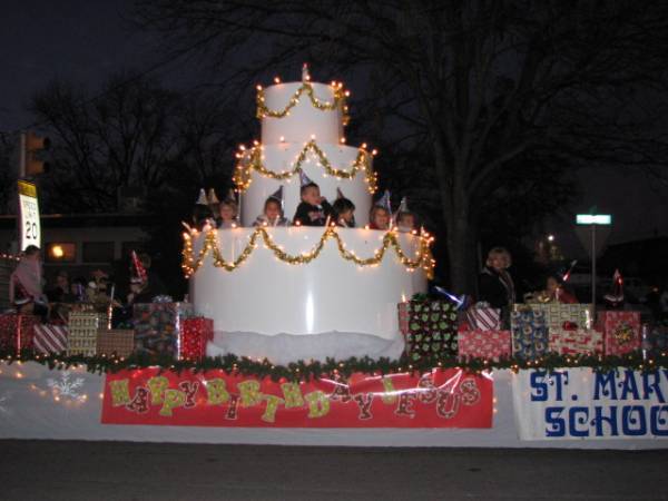 happy birthday Jesus...float hybrid