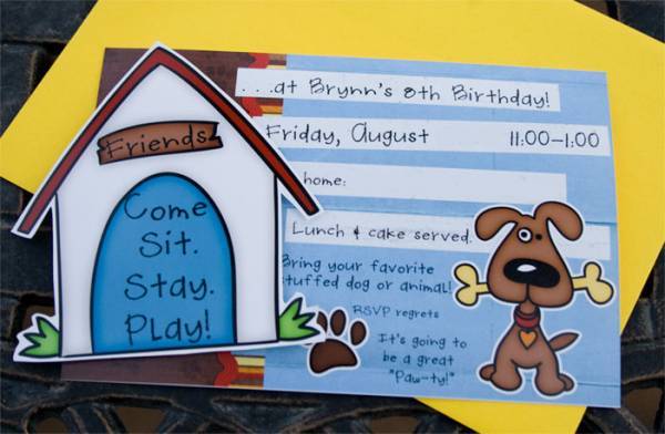 Puppy Paw-ty Invite