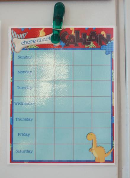 Chore Chart 3