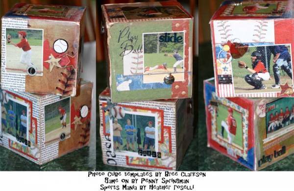 Photo Cube Coach Thank You
