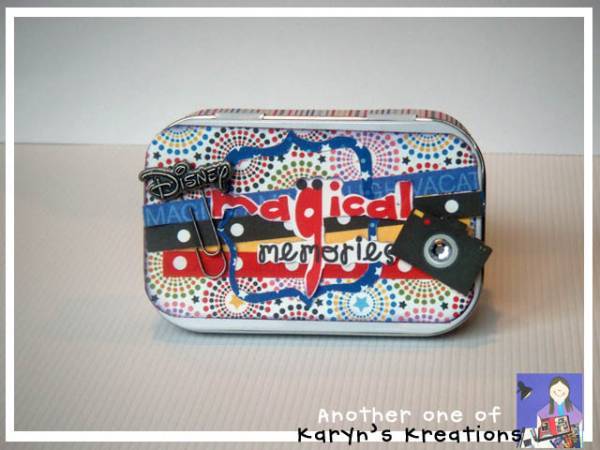WDW Tin Album
