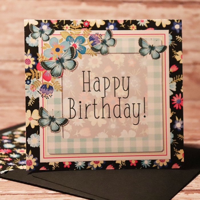 Happy Birthday Wildflower card