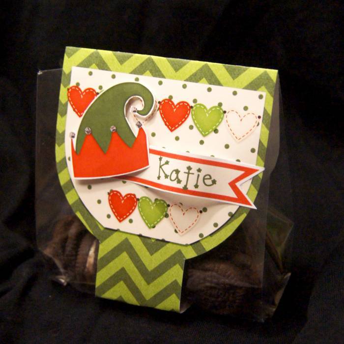 Elf Cookie Gift Bag