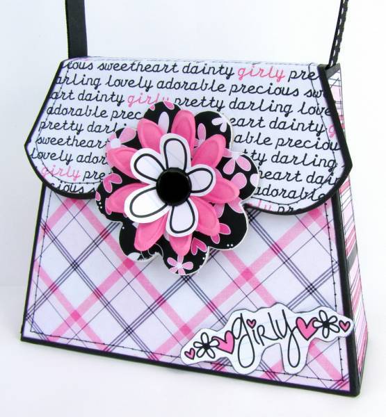 &quot;Girly&quot; Paper Purse