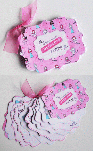 Princess notebook
