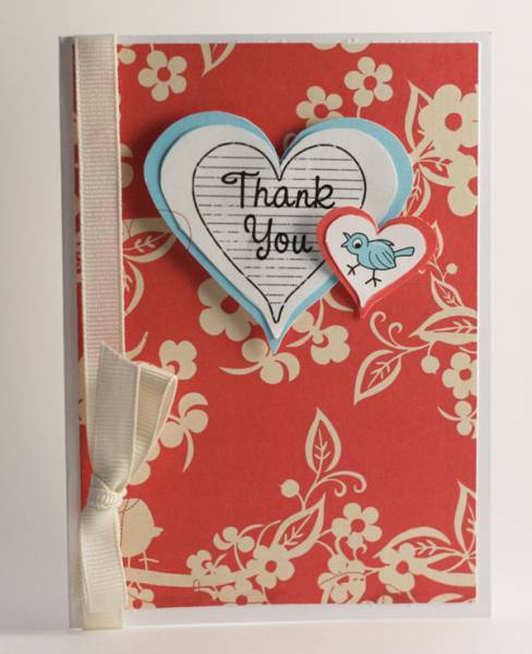 Thank You Card for Kindergarten Teacher