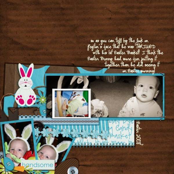 Peyton's 1st Easter