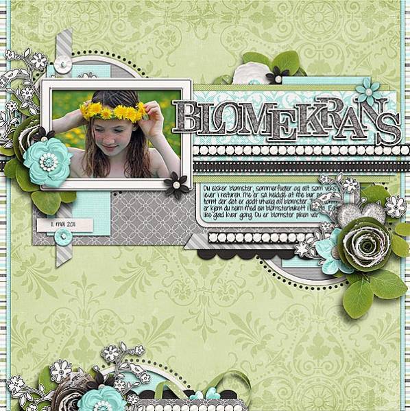 Wreath of flowers