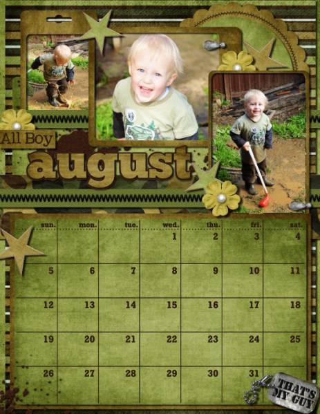 august calendar