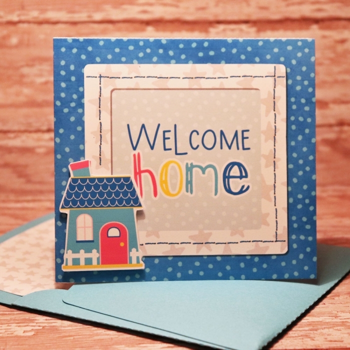 Welcome Home card