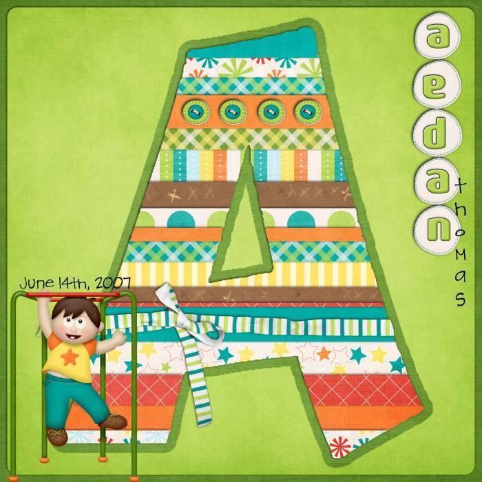 A is for Aedan