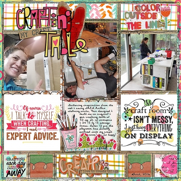 Crafting My Craft Table