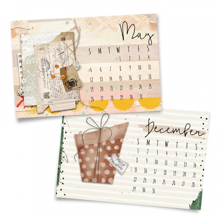 2019 Calendrier - mai et decembre