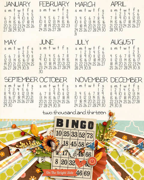 sbasic_2013_onepagecalendar_KCBEricaZane_OnTheBrightSide