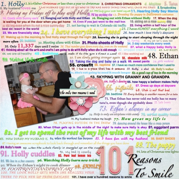 101 reasons to smile