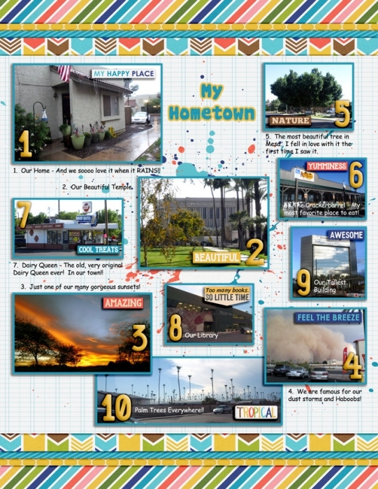 #10 TOP 10:  YOUR HOMETOWN