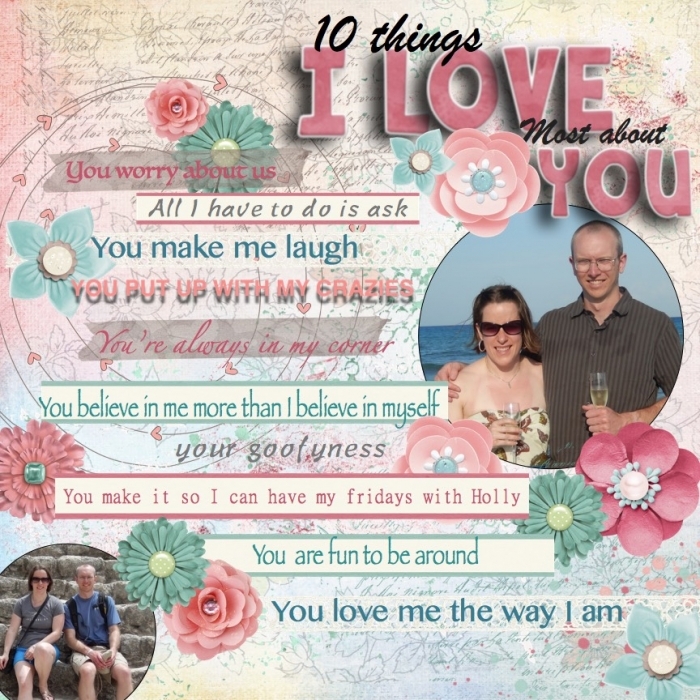 10 things I love