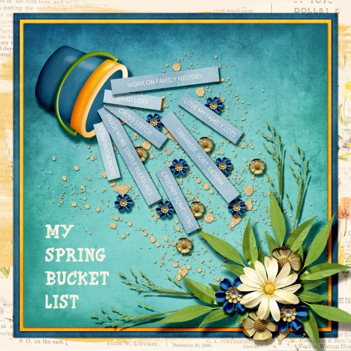 #1 SPRING BUCKET LIST