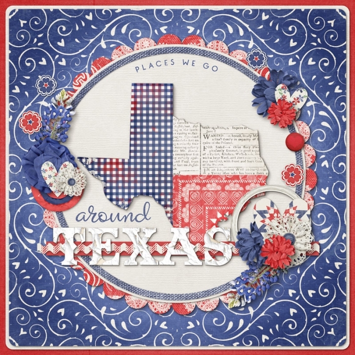 Around Texas title page
