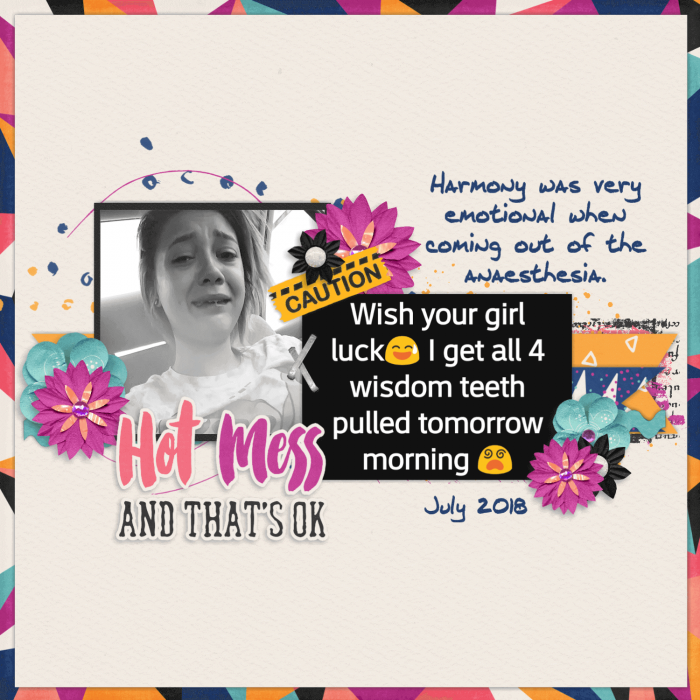 July # 21, hot hot hot....mess