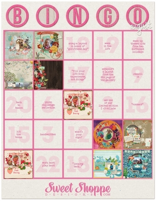 August Bingo Card