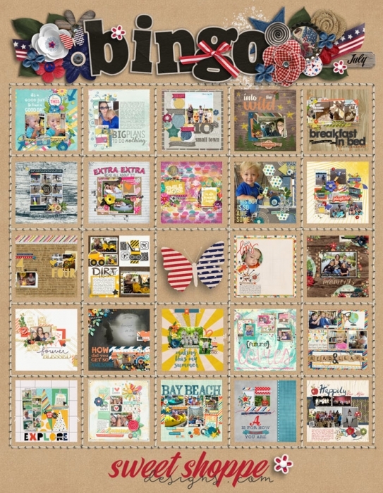 July 2016 - DONE!