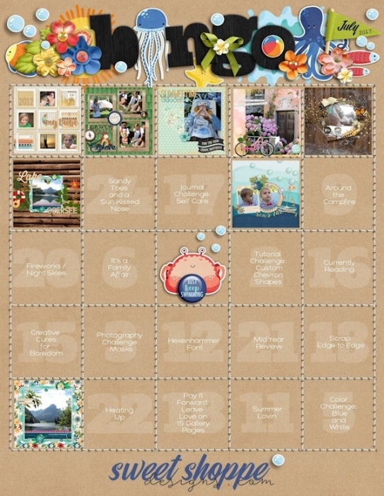 July bingo