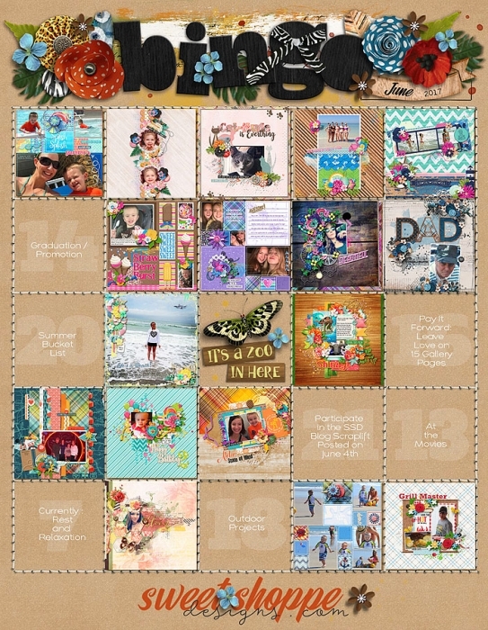 June bingo Card