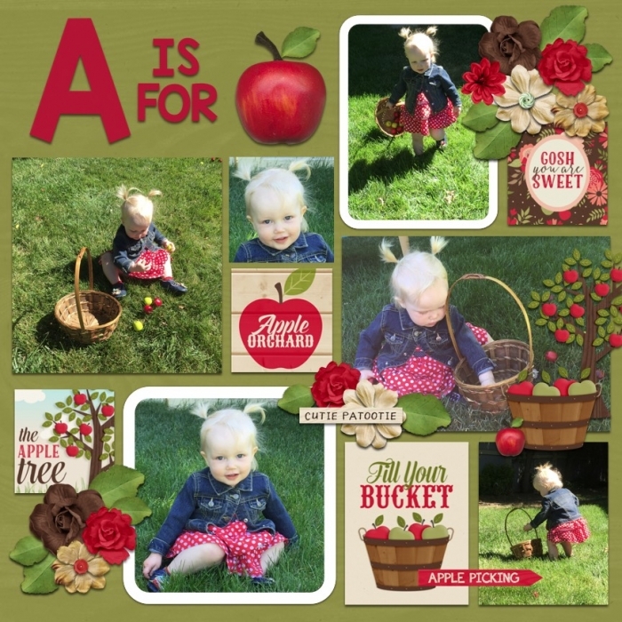 a is for apple