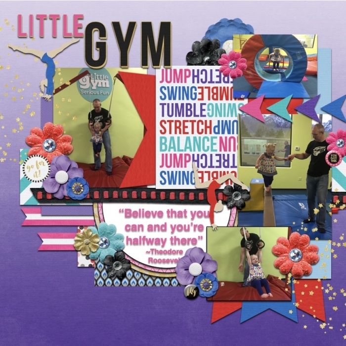 at the little gym