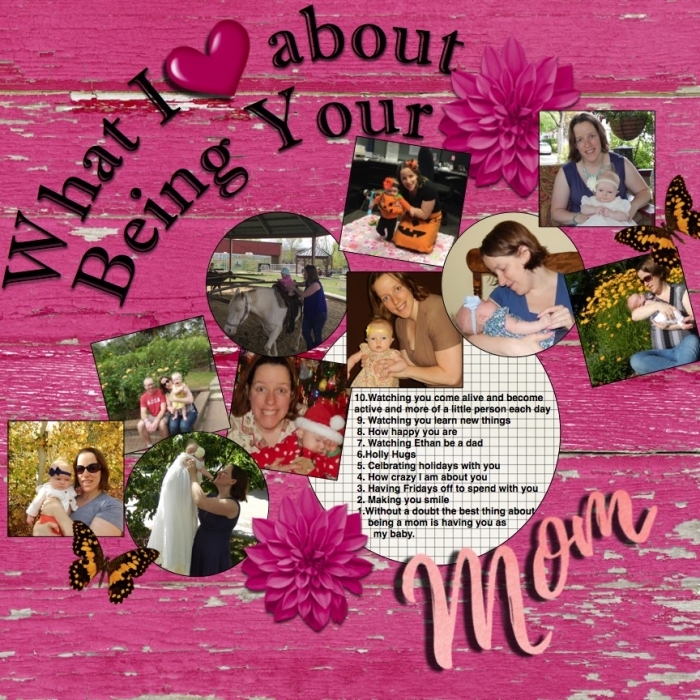 being your mom