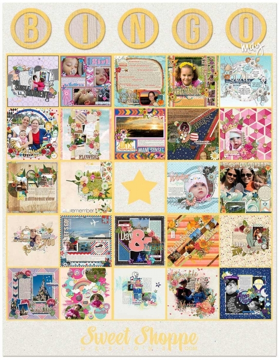 May Bingo Challenge Card