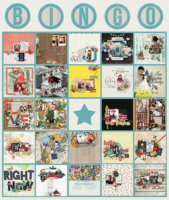 January 2015 Bingo Card