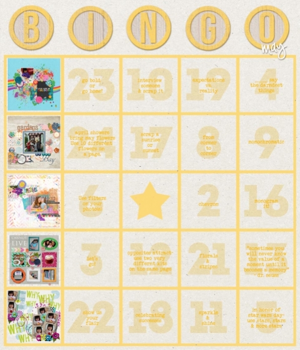 Bingo Challenge May
