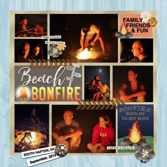 Beach Bonfire