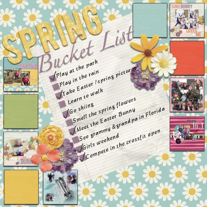 spring bucket list