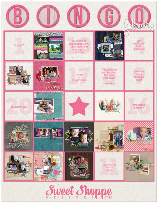 Feb Bingo Card