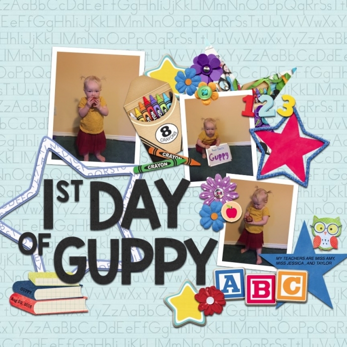 1st day of guppy 1