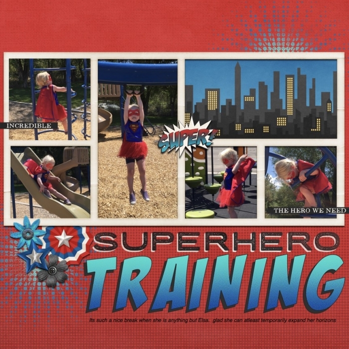 super hero training