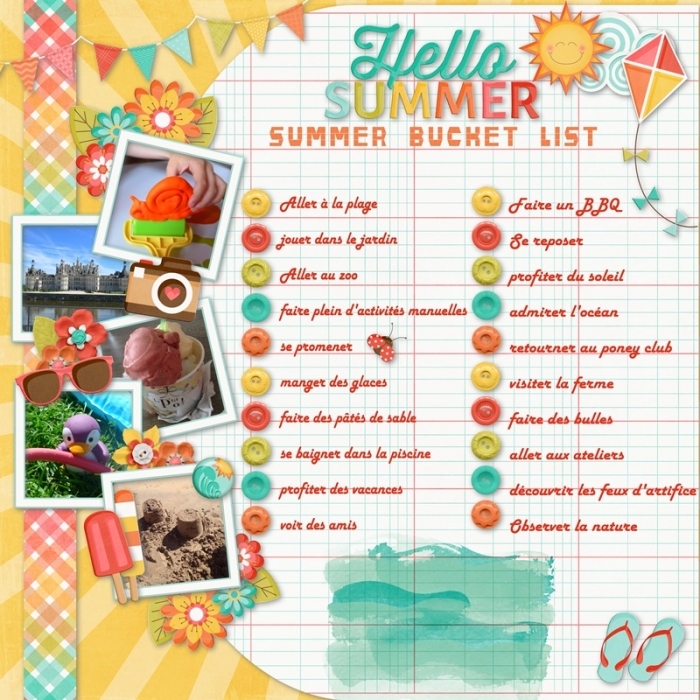 Summer Bucket List